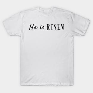 He Is Risen Cool Inspirational Easter Christian T-Shirt